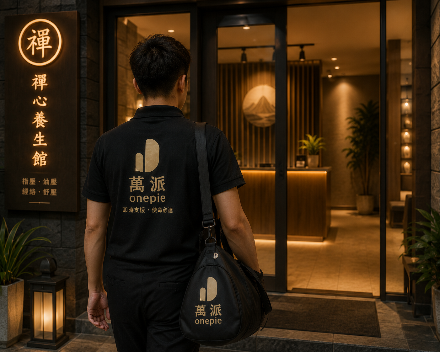 萬派師傅走進禪心養生館